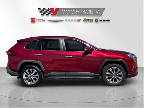 Ruby Flare Pearl 2019 Toyota RAV4 Limited