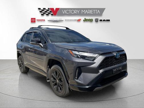Magnetic Gray Metallic 2023 Toyota RAV4 Hybrid SE
