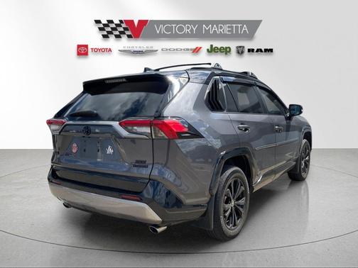 Magnetic Gray Metallic 2023 Toyota RAV4 Hybrid SE