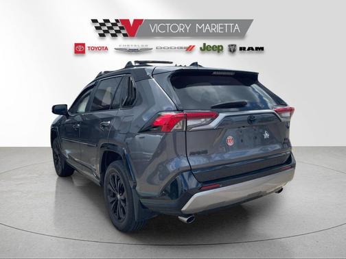 Magnetic Gray Metallic 2023 Toyota RAV4 Hybrid SE