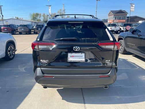 Midnight Black Metallic 2025 Toyota RAV4 XLE Premium