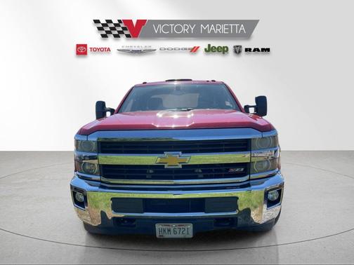 Red 2015 Chevrolet Silverado 2500 LT