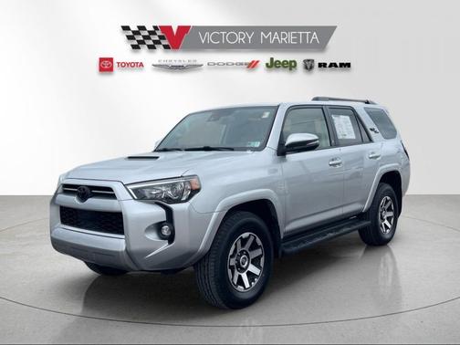 Classic Silver Metallic 2020 Toyota 4Runner TRD Off Road Premium