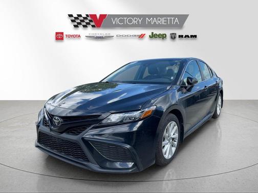 Midnight Black 2023 Toyota Camry SE