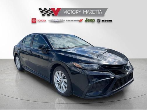 Midnight Black 2023 Toyota Camry SE
