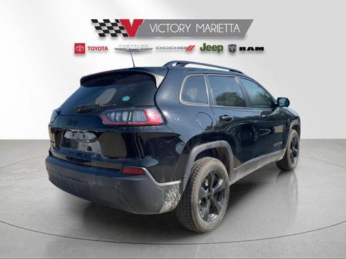 Diamond Black Crystal Pearlcoat 2020 Jeep Cherokee Altitude