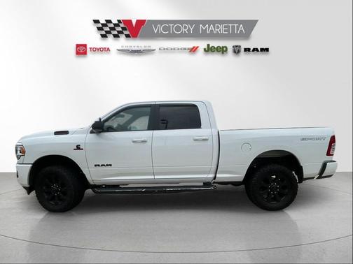 Bright White Clearcoat 2021 RAM 2500 Big Horn Crew Cab 4x4 6'4' Box