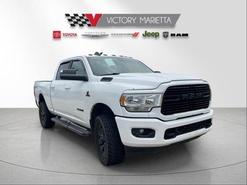 Bright White Clearcoat 2021 RAM 2500 Big Horn Crew Cab 4x4 6'4' Box