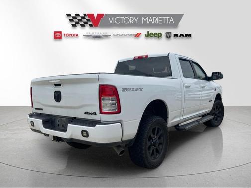 Bright White Clearcoat 2021 RAM 2500 Big Horn Crew Cab 4x4 6'4' Box
