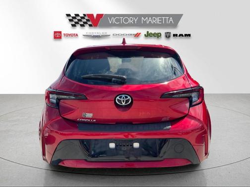 Finish Line Red/Midnight Black Metallic 2023 Toyota Corolla SE