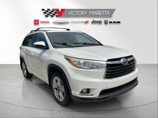 Blizzard Pearl 2016 Toyota Highlander Limited Platinum