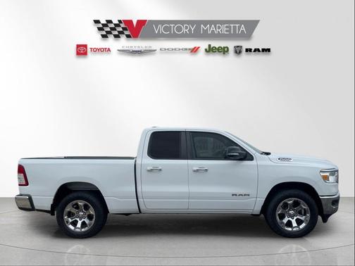 Bright White Clearcoat 2019 RAM 1500 Big Horn