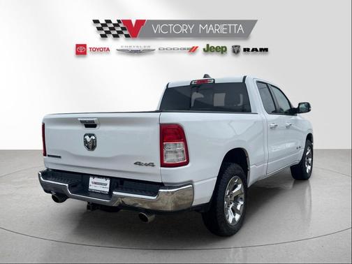 Bright White Clearcoat 2019 RAM 1500 Big Horn