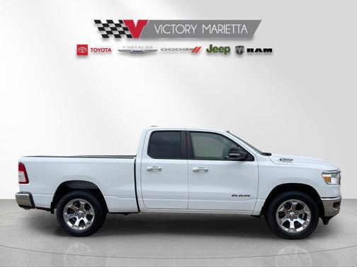 Bright White Clearcoat 2019 RAM 1500 Big Horn