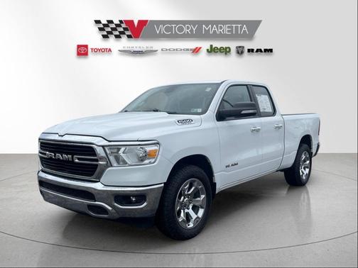 Bright White Clearcoat 2019 RAM 1500 Big Horn