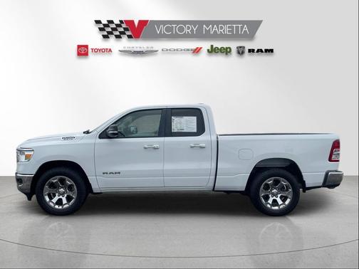 Bright White Clearcoat 2019 RAM 1500 Big Horn