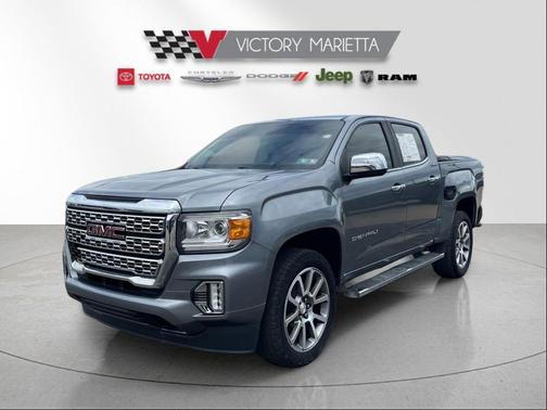 Satin Steel Metallic 2022 GMC Canyon Denali