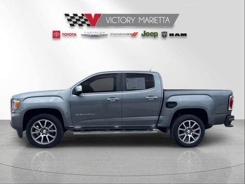 Satin Steel Metallic 2022 GMC Canyon Denali