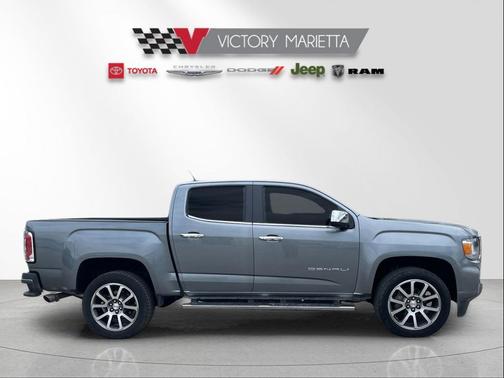 Satin Steel Metallic 2022 GMC Canyon Denali