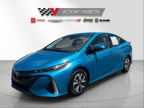 Blue Magnetism 2017 Toyota Prius Prime Plus