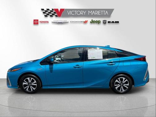 Blue Magnetism 2017 Toyota Prius Prime Plus