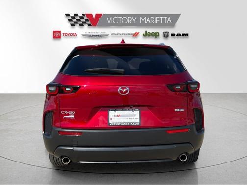 Soul Red Crystal Metallic 2025 Mazda CX-50 Hybrid Premium Plus Package