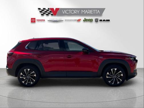 Soul Red Crystal Metallic 2025 Mazda CX-50 Hybrid Premium Plus Package
