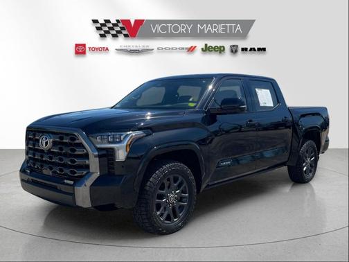 Midnight Black Metallic 2023 Toyota Tundra Platinum