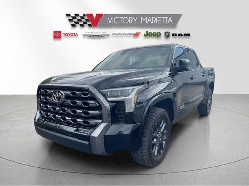 Midnight Black Metallic 2023 Toyota Tundra Platinum