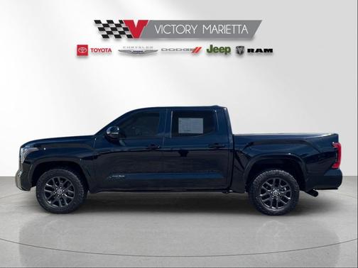 Midnight Black Metallic 2023 Toyota Tundra Platinum