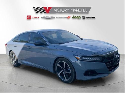 Lunar Silver Metallic 2021 Honda Accord Sport 1.5T