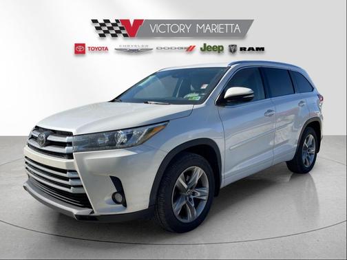 Blizzard Pearl 2017 Toyota Highlander Limited