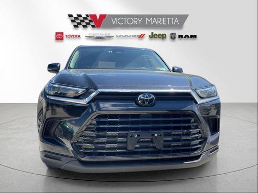 Midnight Black Metallic 2025 Toyota Grand Highlander XLE