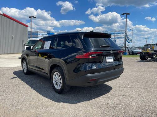 Midnight Black Metallic 2025 Toyota Grand Highlander XLE