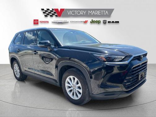 Midnight Black Metallic 2025 Toyota Grand Highlander XLE