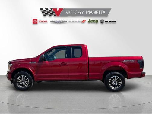 Ruby Red Metallic Tinted Clearcoat 2019 Ford F-150 XLT