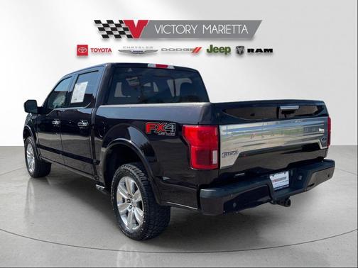Magma Red 2018 Ford F-150 Platinum