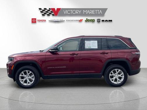 Velvet Red Pearlcoat 2023 Jeep Grand Cherokee Limited