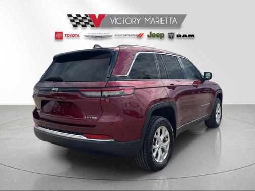 Velvet Red Pearlcoat 2023 Jeep Grand Cherokee Limited