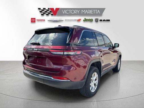 Velvet Red Pearlcoat 2023 Jeep Grand Cherokee Limited