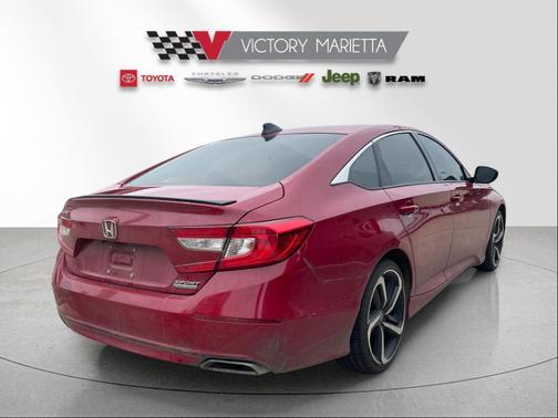 Radiant Red Metallic 2022 Honda Accord Sport SE 1.5T