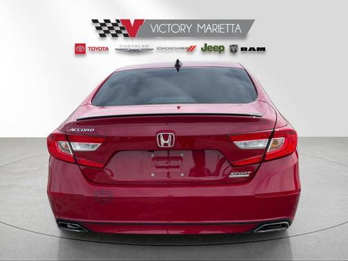 Radiant Red Metallic 2022 Honda Accord Sport SE 1.5T