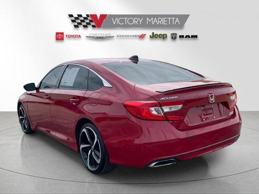 Radiant Red Metallic 2022 Honda Accord Sport SE 1.5T