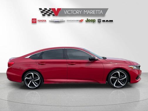 Radiant Red Metallic 2022 Honda Accord Sport SE 1.5T