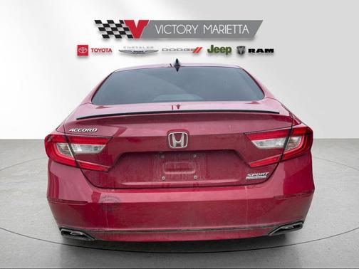 Radiant Red Metallic 2022 Honda Accord Sport SE 1.5T
