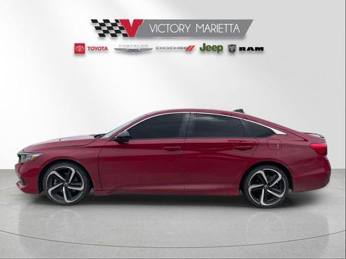 Radiant Red Metallic 2022 Honda Accord Sport SE 1.5T