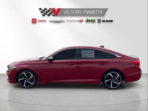 Radiant Red Metallic 2022 Honda Accord Sport SE 1.5T