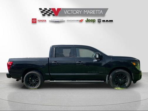 Magnetic Black Metallic 2019 Nissan Titan Platinum Reserve