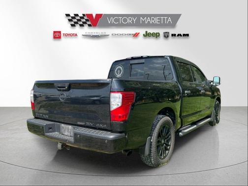 Magnetic Black Metallic 2019 Nissan Titan Platinum Reserve