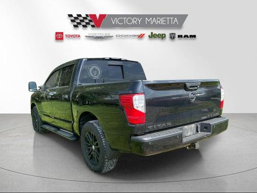 Magnetic Black Metallic 2019 Nissan Titan Platinum Reserve